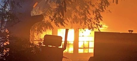 House Fire Deep in Lake View