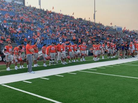 San Angelo Central hosts Austin Vandegrift on September 10, 2021