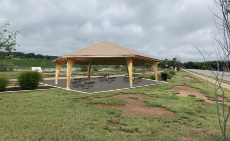 New Pavilion at the Dog Park
