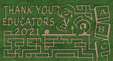 Circle S Acres 2021 Corn Maze Design