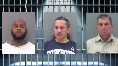 Damon Thompson (L) Ramon Garza (M) James Himel (R) 