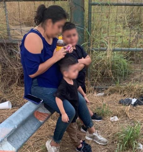 Illegal Immigrant Children Rescued from Rio Grande (Contributed/CBP)
