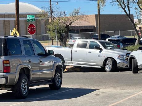 High Speed Chase Ends At Central Freshman Campus (LIVE! Photo/Matt Trammell)