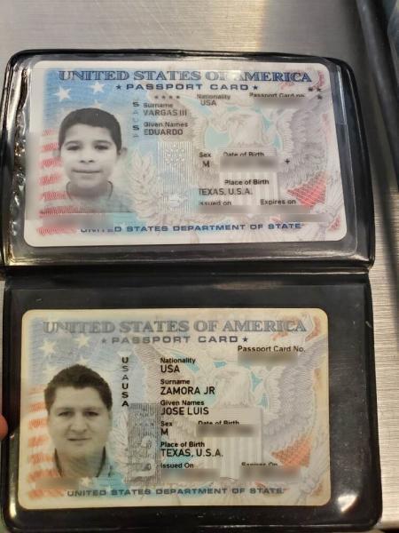 Illegal Aliens with Fraudulent PassPorts (Contributed/CBP)