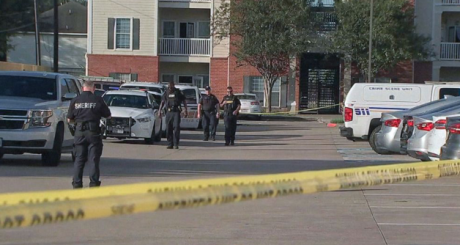 Police Scene in Harris County