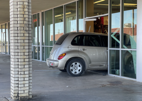 PT Cruiser Drives into CATO Store