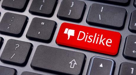 Dislike Button | DepositPhotos