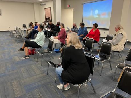 11 Citizens Attend Redistricting Public Hearing (LIVE! Photo/Yantis Green)