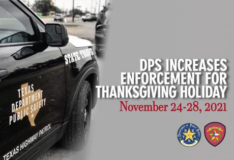 DPS Enforcement for Thanksgiving 2021 (Contributed/DPS)