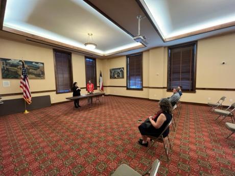City of San Angelo Ballot Drawing for SMD5 Special Election (LIVE! Photo/Joe Hyde)