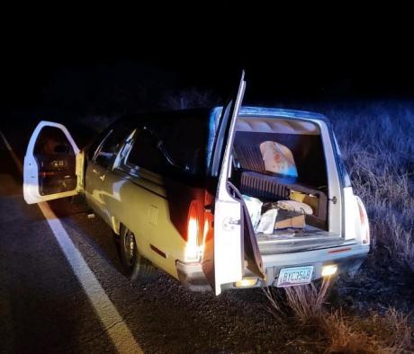 Illegal Aliens Smuggled in Hearse (Contributed/CBP)
