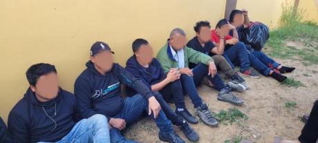 Illegal Aliens Arrested at Laredo Stash House (Contributed/CBP)