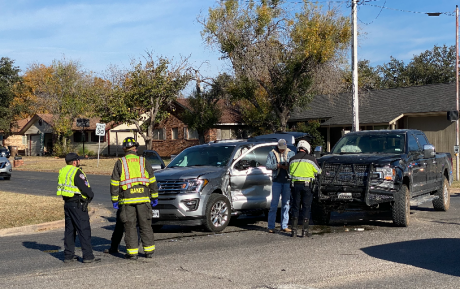 Crash at Oxford and College Hills Blvd.