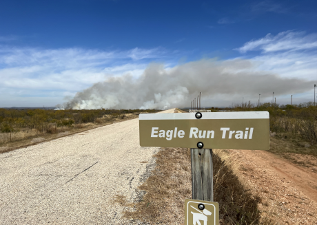San Angelo State Park Controlled Burn