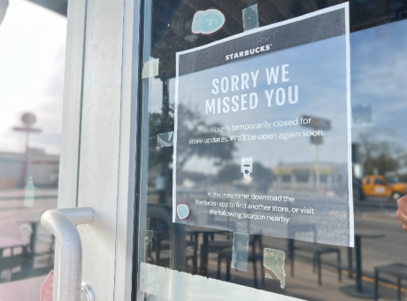 Starbucks is Closed