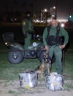 Tractor Driver Finds Reefer Bundles (Contributed/CBP)