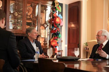 Officials Brief Gov. Abbott on Covid Response (Contributed/gov.texas.gov)