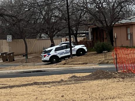 San Angelo Police at Howard Street (LIVE! Photo/Matt Trammell)