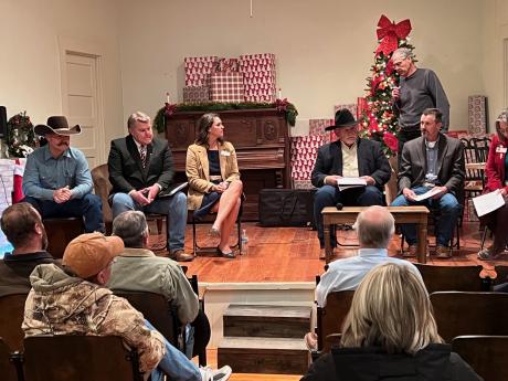 Candidates for Tom Green County Commissioner 4 in Knickerbocker (LIVE! Photo/Yantis Green)