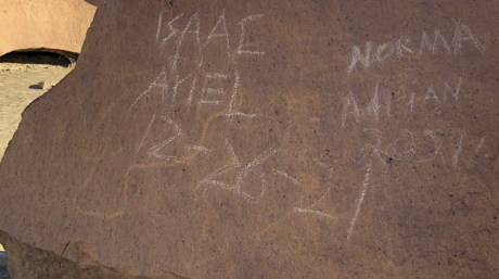 Vandalism at Big Bend National Park