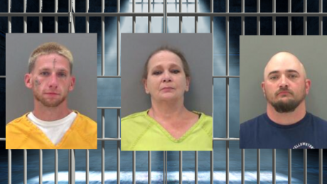 Andrew Barnett (L) Tresa Releford (M) Chad Hoffpauir (R)