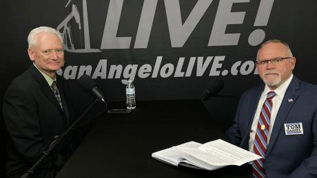 Yantis Green talks with JP Pct 2 candidate Tom Daniel