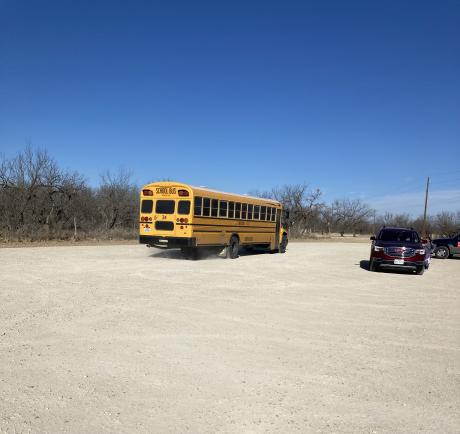 Nobles Dove Creek Bus Stop (Contributed/Lori Wilson)