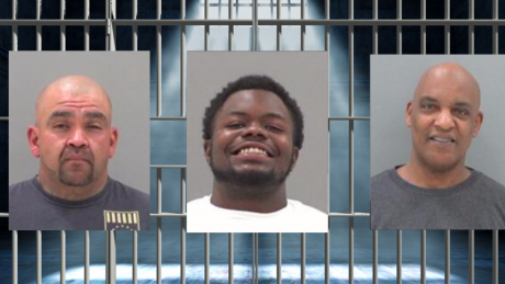 Luis Esparza (L) Le'Andre Hayes (M) Joel Patton (R)