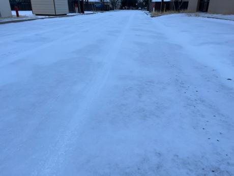 Snow Covers Roadways 2/3/2022 (LIVE! Photo/Yantis Green)