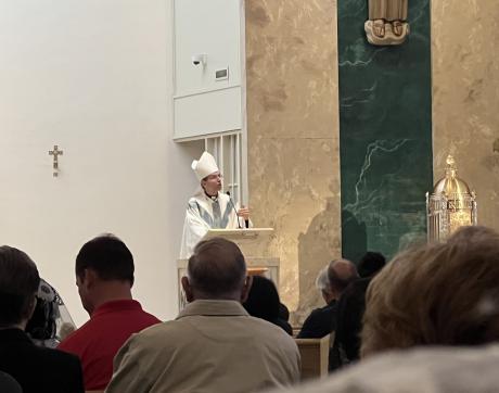 Bishop Sis at 2022 Annunciaton/Consecration (LIVE! Photo/Yantis Green)