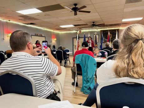 Stacye Speck Addresses SARW at Winners Gathering (LIVE! Photo/Yantis Green)