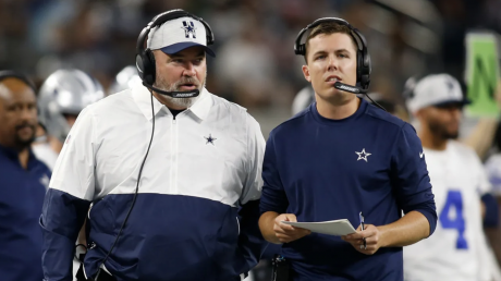 Cowboys Coaches Mike McCarthy and Kellen Moore