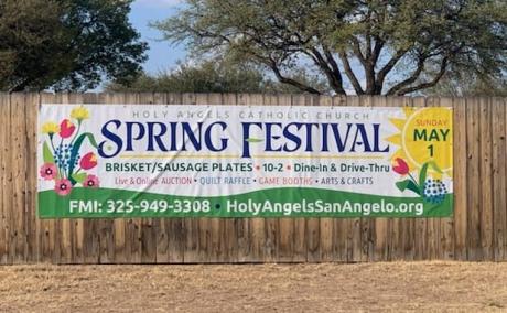Holy Angels Spring Festival Banner (Contributed/Holy Angels)