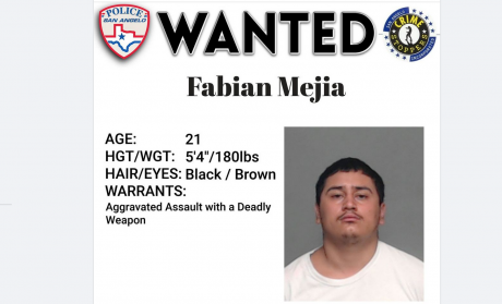 Fabian Mejia Wanted by SAPD (Contributed/SAPD)