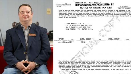 Tom Green County Judge candidate Todd Kolls and his tax lien.