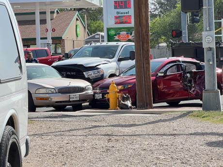 Crash at Chadbourne at 7th St on June 14, 2022