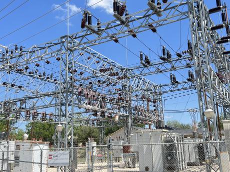 An electricity transfer station in San Angelo, Texas