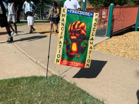 Juneteenth San Angelo 2022 Banner (LIVE! Photo/Yantis Green)