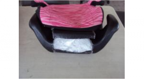 Meth Smuggled in Child Booster Seat (Contributed/CBP)