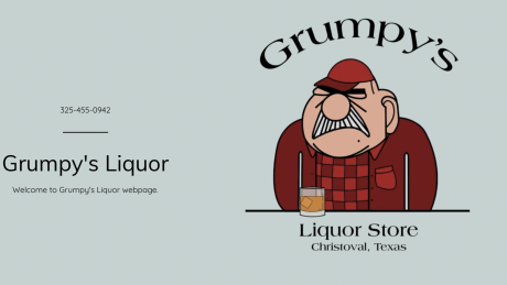 Grumpy's Liquor in Christoval, Texas