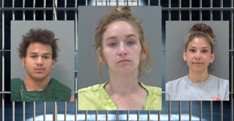 Jay Noble (L) Rebecca Campbell (M) Emerald Medina (R)