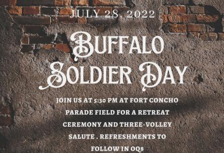Buffalo Soldier Day at Ft. Concho July 28, 2022 (Contributed/Ft. Concho)