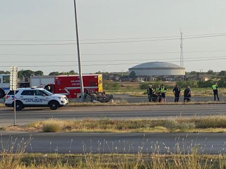 Rollover on Loop 306 on July 17, 2022