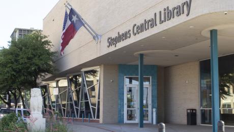 The Stephens Central Library in downtown San Angelo