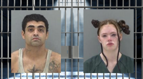 Raymond Flores-Ponce (L) Amber Gilchrest (R)