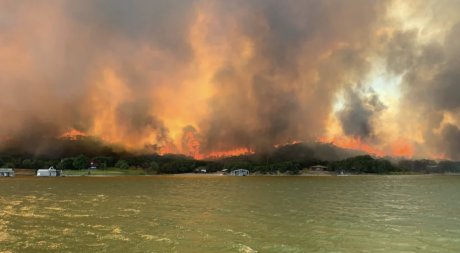 1148 Fire at Possum Kingdom Lake