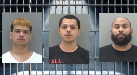 Anthony Villanueva (L) James Dixon (M) Anthony Campos (R)