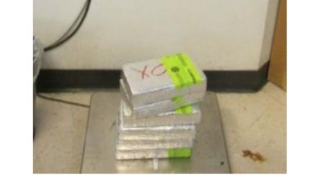 14 Pounds of Cocaine Seized in El Paso (Contributed/CBP)