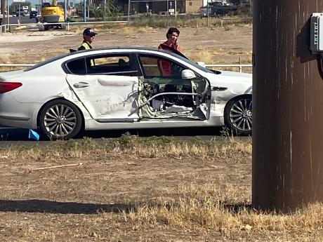 Crash N. Bryant & 14th 8.5.22 (LIVE! Photo/Traci King)