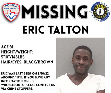SAPD Eric Talton Missing Person (Contributed/SAPD)